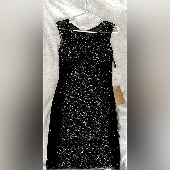 LARA Design Sparkly Black Prom/ Homecoming Dress - Picture 1 of 6